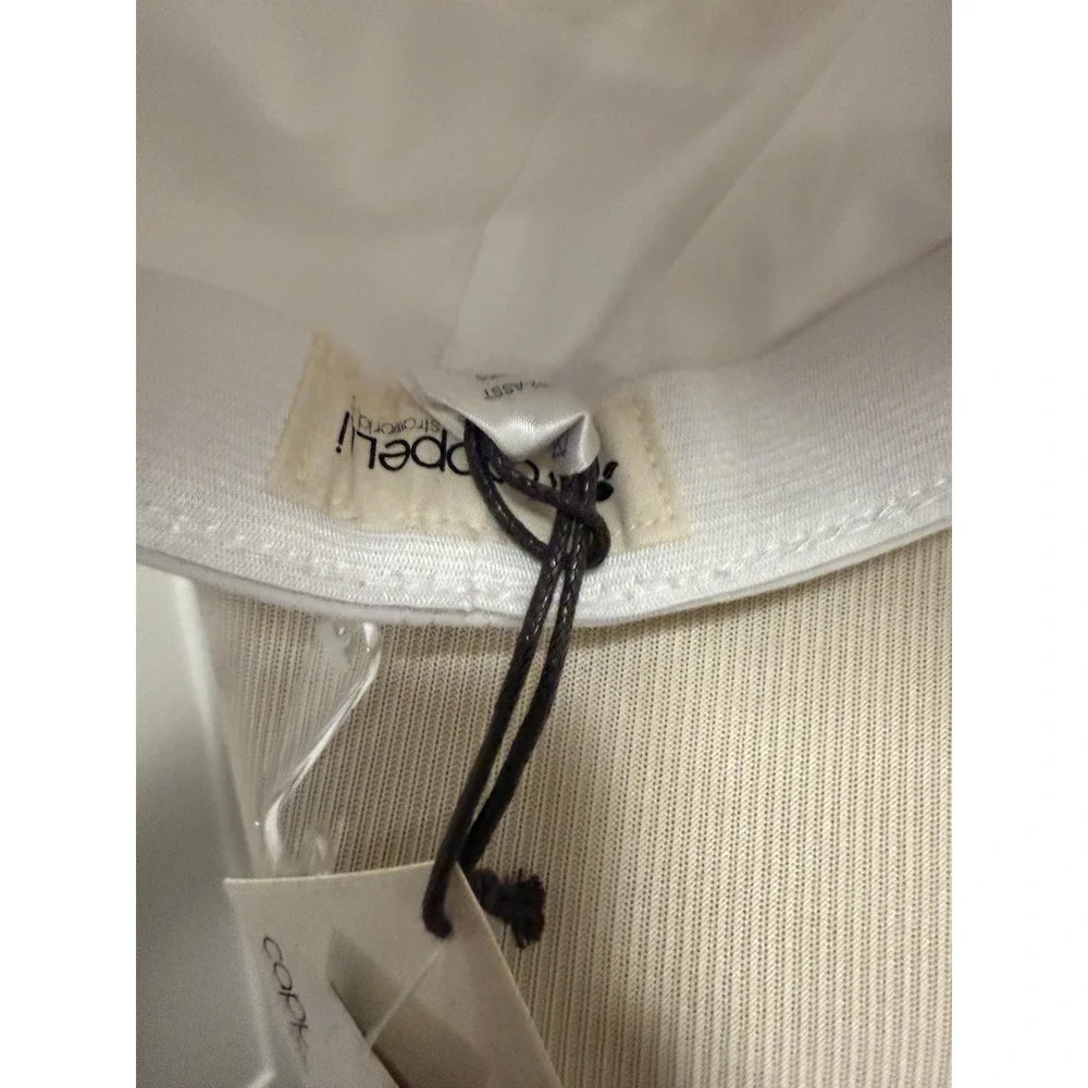 Cappelli Sports One Size Baseball Hat NEW WITH TAG Ponytail‎ Bun White